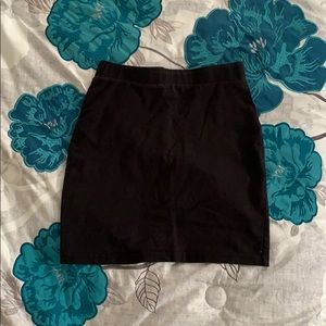 Divided/H&M Black Mini Skirt